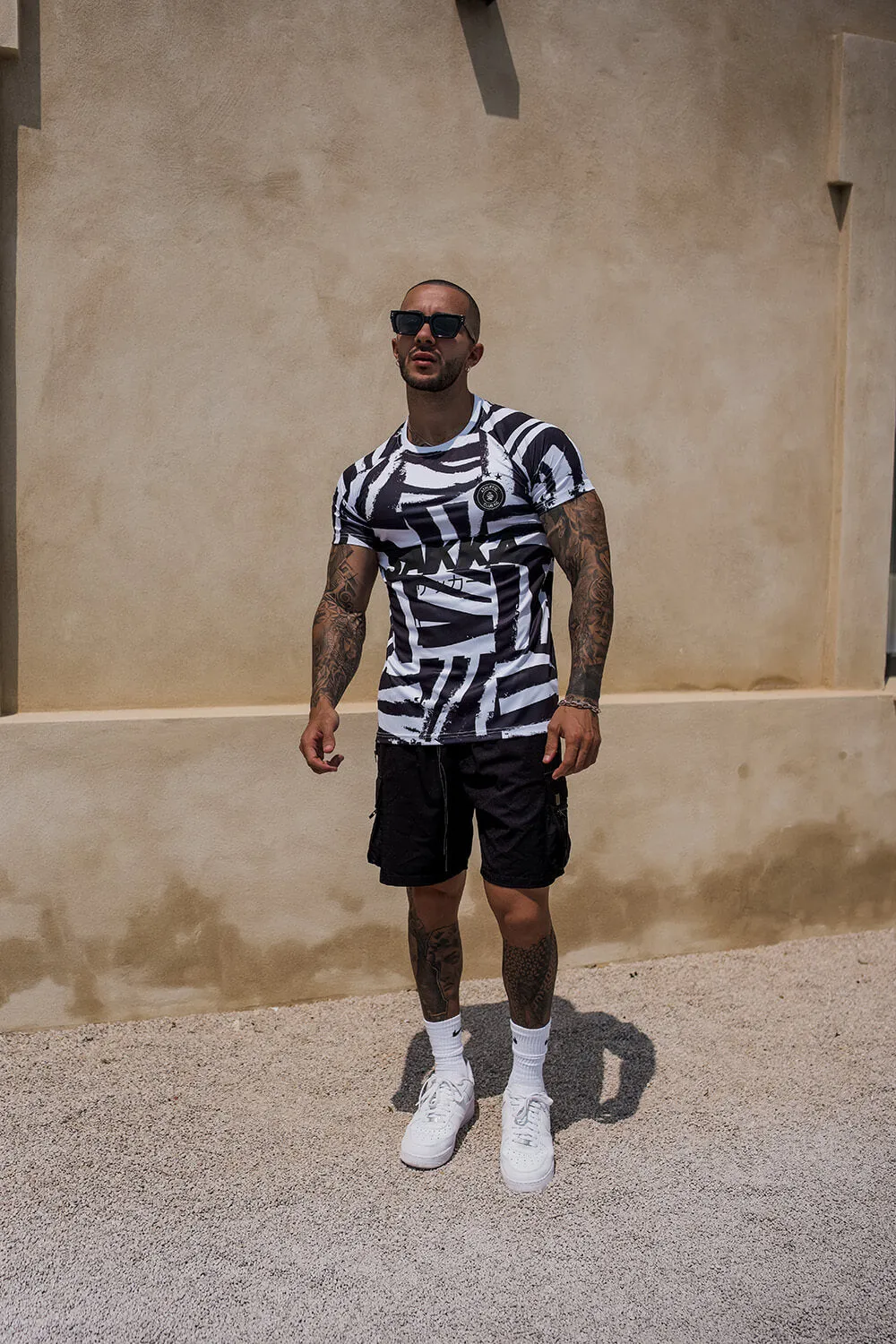 Sakka Football Tee - White