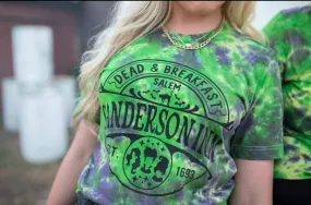 Sanderson Inn Tie Dye Tee - Unisex Shirt Sanderson Inn Tie Dye Tee - Unisex Shirt