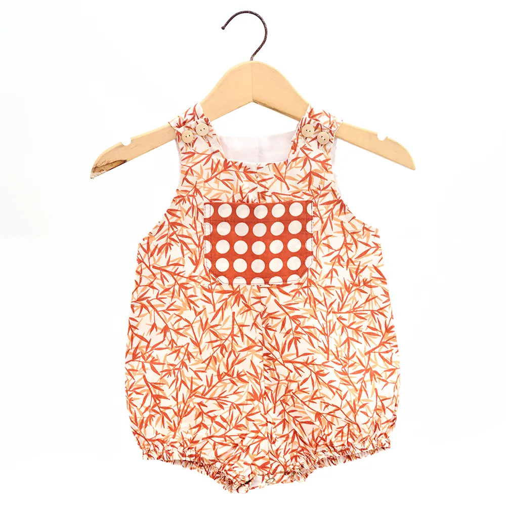 Spice Bamboo Cotton Romper, 3 sizes