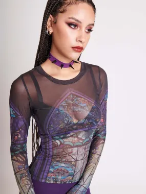 Stained Glass Mesh Top Stained Glass Mesh Top
