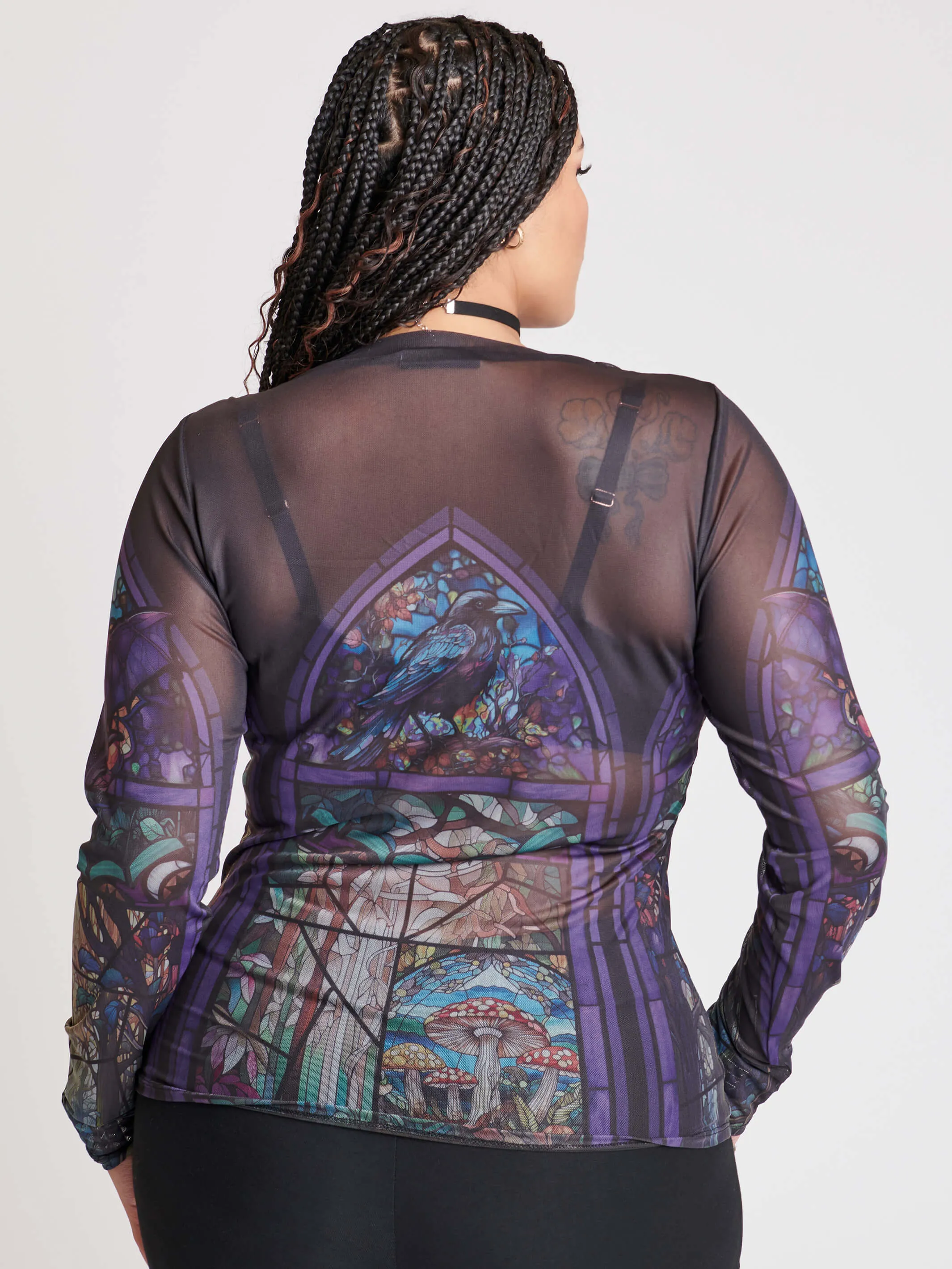 Stained Glass Mesh Top