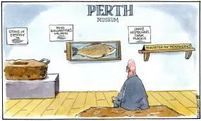 Steven Camley cartoon for The Herald - 10th May 2024 - (Print 1224) Steven Camley cartoon for The Herald - 10th May 2024 - (Print 1224)