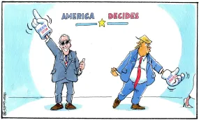 Steven Camley cartoon for The Herald 13th May 2023 (Print 1011) Steven Camley cartoon for The Herald 13th May 2023 (Print 1011)