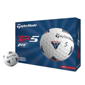 TaylorMade TP5 Pix USA Golf Balls 2022 TaylorMade TP5 Pix USA Golf Balls 2022