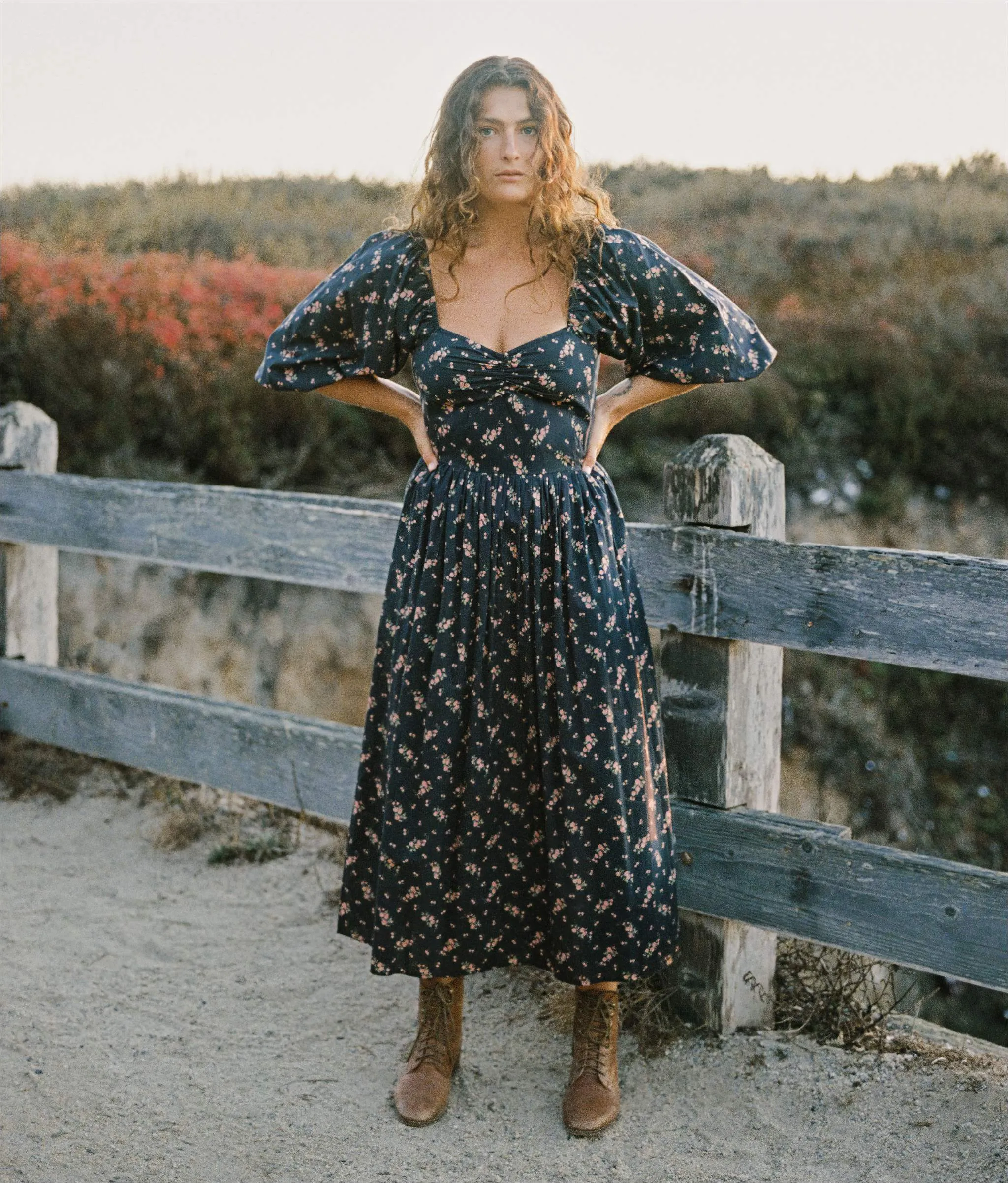 The Peyton Dress | Mums Ditsy Black