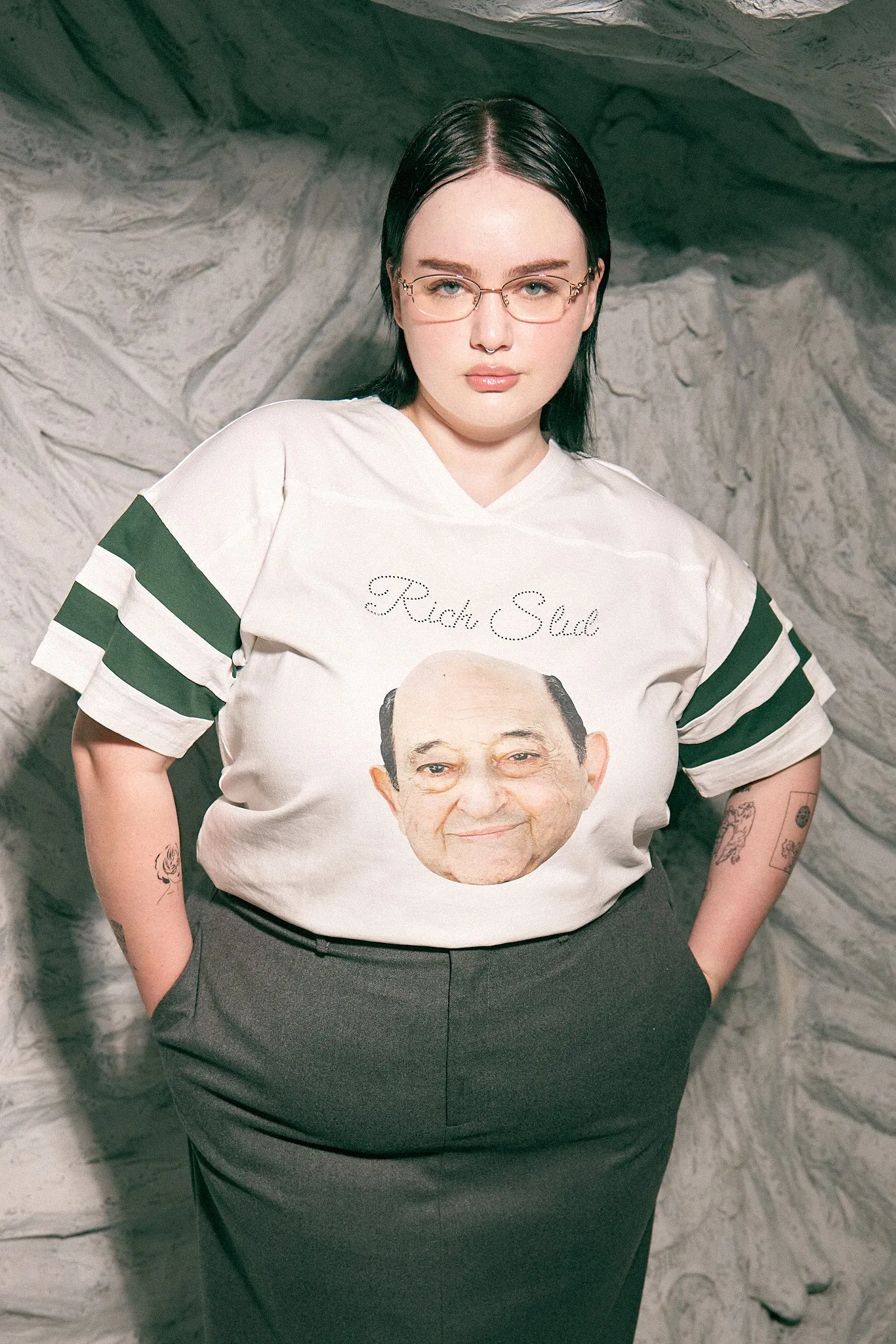 Unisex Rich Slut Marcus Pork Football T-Shirt