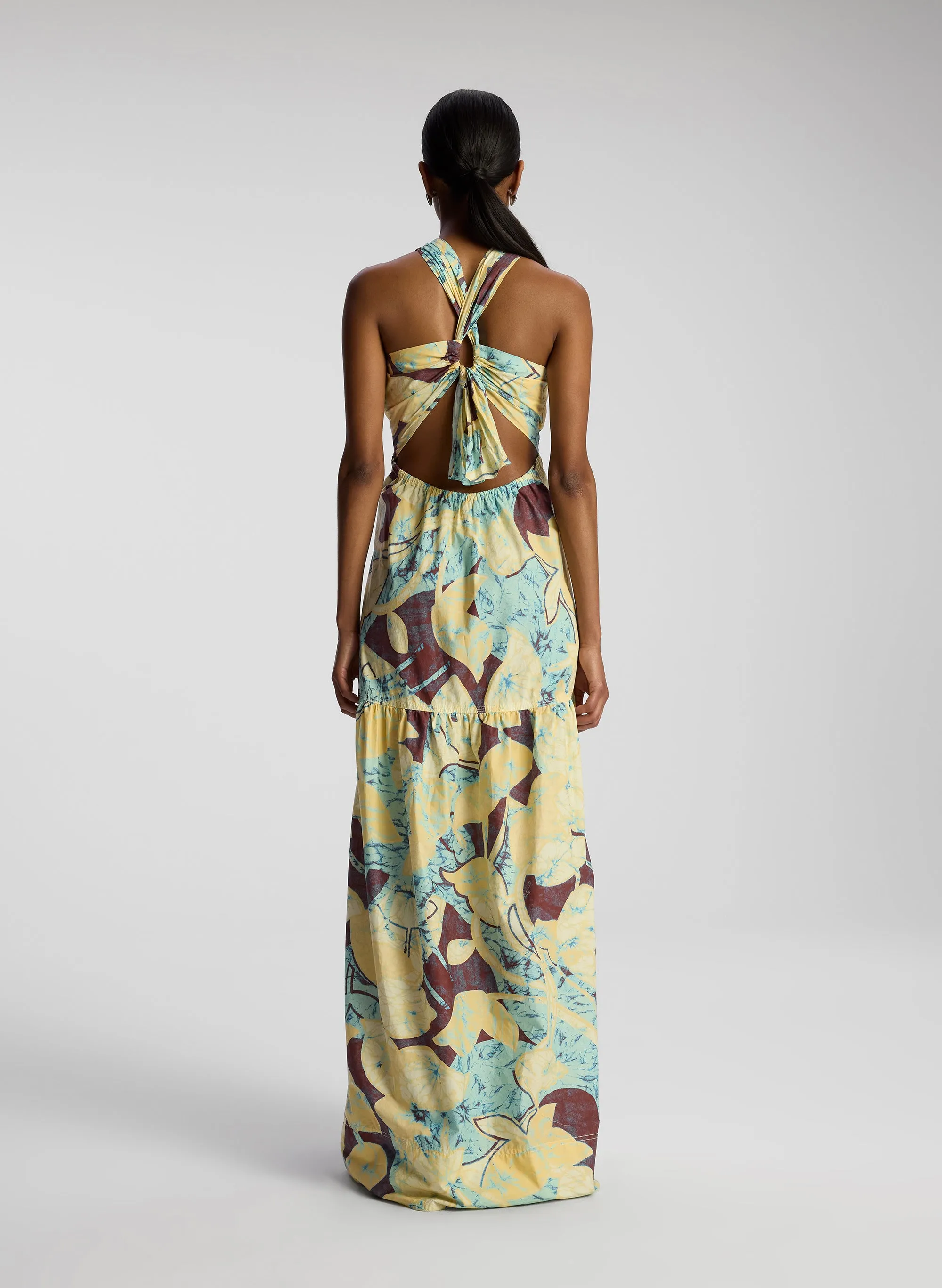 Veronica Cotton Poplin Maxi Dress