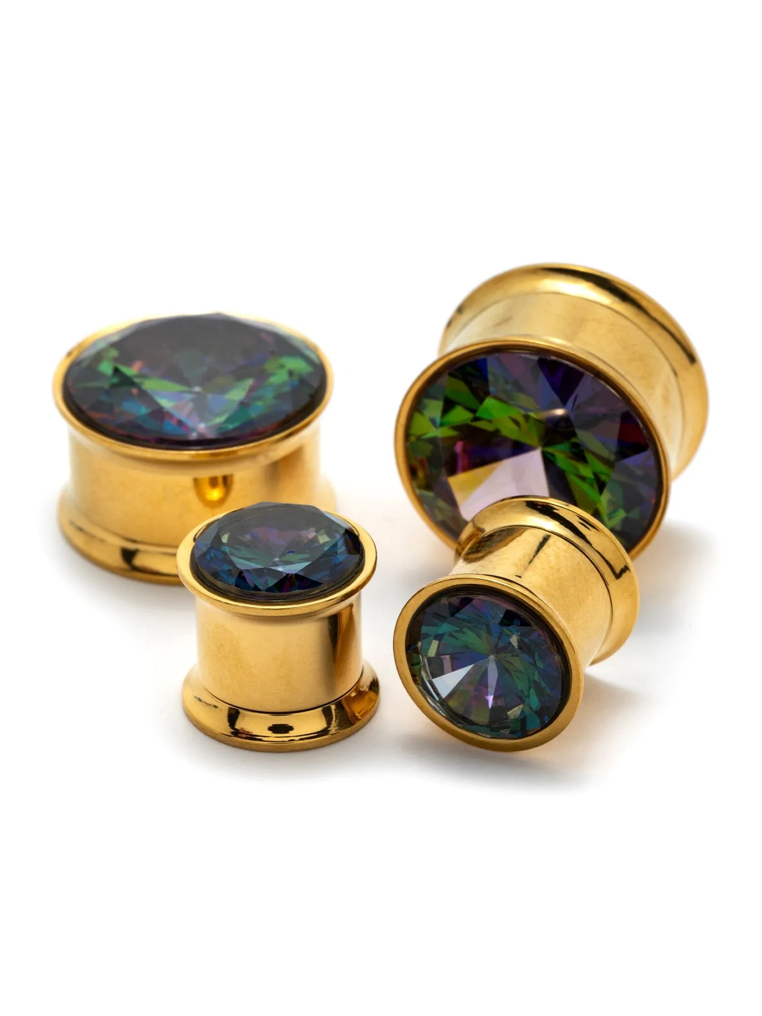 Vitrail Big Bling Internally Threaded Steel Plugs