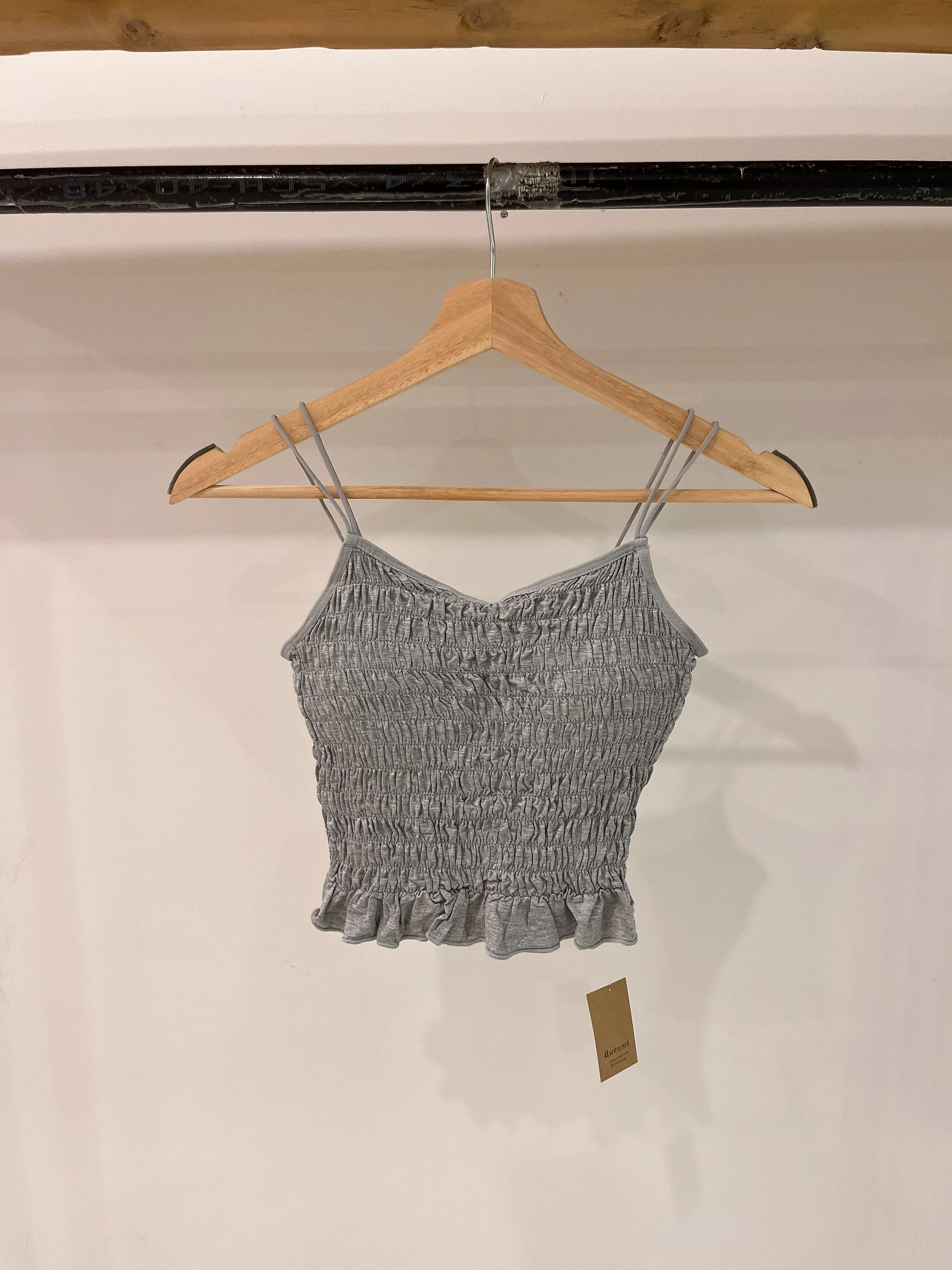 WIKEN Smocked tank top