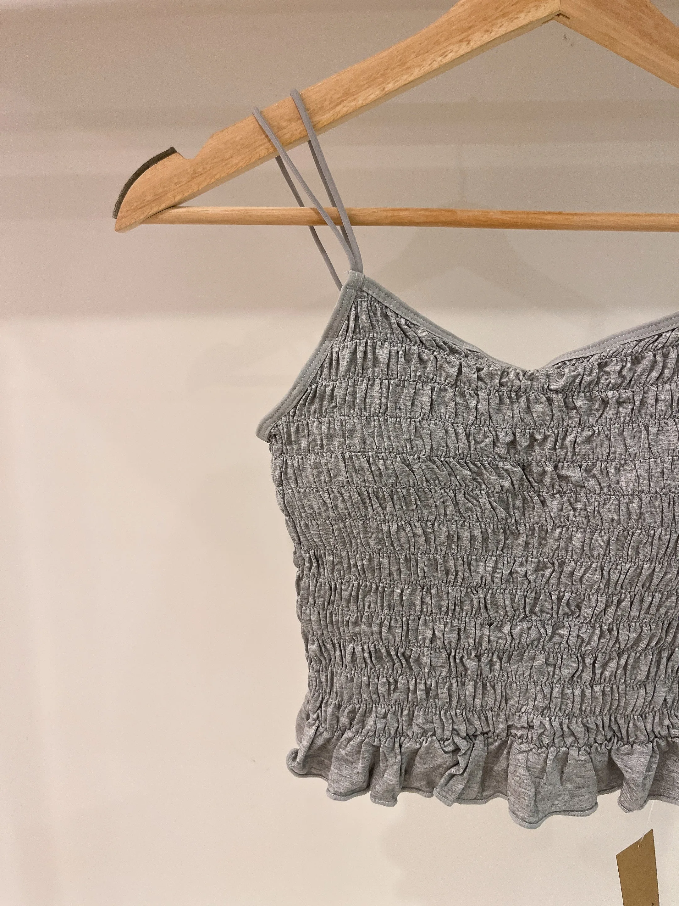 WIKEN Smocked tank top