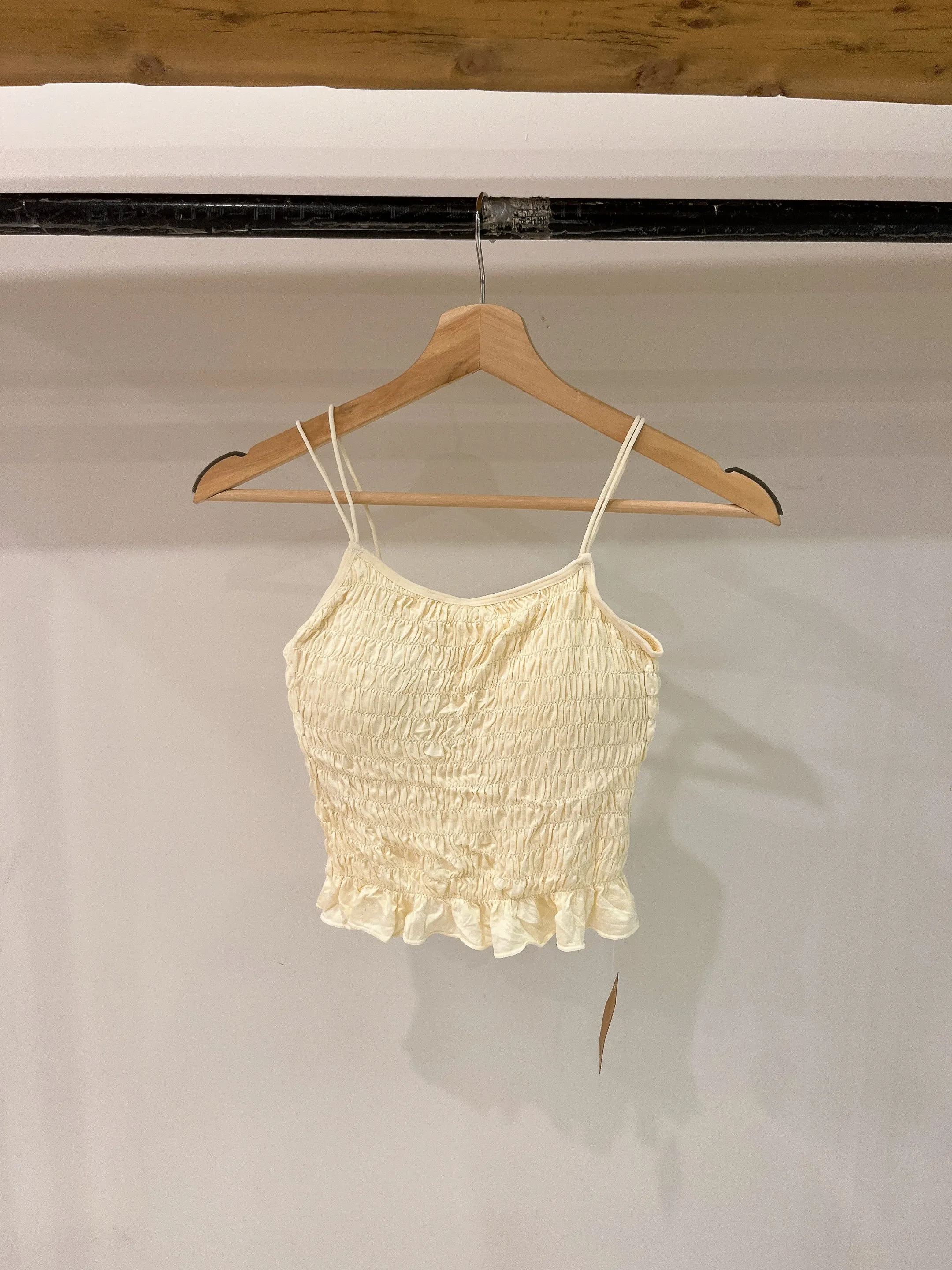 WIKEN Smocked tank top
