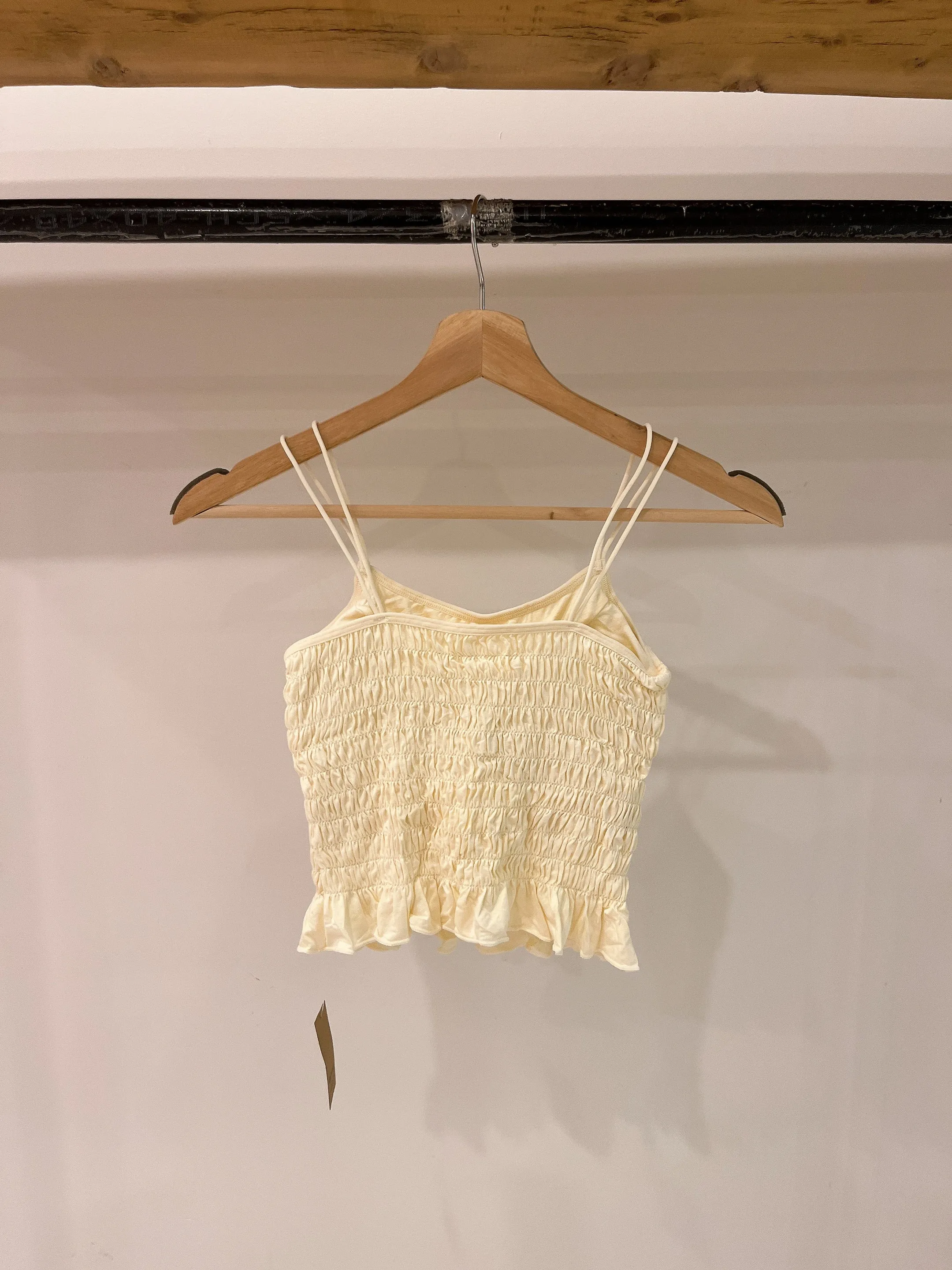 WIKEN Smocked tank top