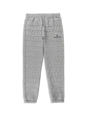 Women's Aversa Quilted Sweatpant- Heather Grey Women's Aversa Quilted Sweatpant- Heather Grey