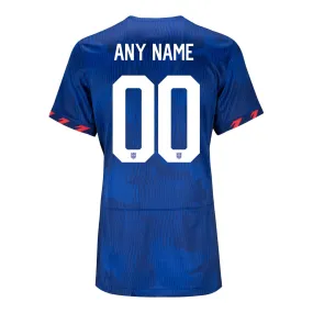 Women's Nike USWNT 2023 Away Personalized Match Jersey Women's Nike USWNT 2023 Away Personalized Match Jersey